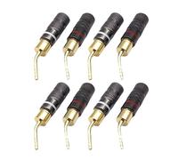 Connettori a banana a forma di pin da 2 mm con bloccaggio a vite for terminale spina altoparlante amplificatore cavo altoparlante audio