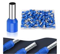 Connettori a crimpare, terminali isolati, kit 100 pezzi, cavi elettrici, pres...