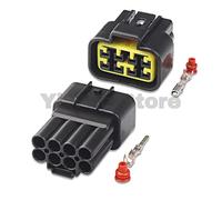 Connettori a filo elettrico impermeabile a 8 pin/way DJ7081Y-2.3-11/21 Spina dell'adattatore del connettore dell'automobile maschio e femminile Fw-c-8m-b (Color : Male and Female)