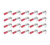 Connettori a forcella Piggyback a disconnessione rapida femmina e maschio, terminali a crimpare per cablaggio elettrico marino di automobili, camion, moto, (22-16 AWG)