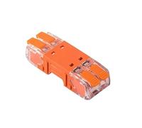 Connettori a leva, 2 ingressi 2 uscite e 3 ingressi for terminali maschio femmina a spina compatta Blocchi universali di giunzione libera(2 In 2 Out,5 sets)