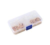 Connettori a proiettile, terminale in ottone da 120 mm con connettore a pallottola da 3,5 mm maschio e femmina con coperchio isolante