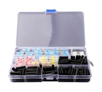 Connettori a saldare per tubi termoretraibili, connettori per cavi, terminali placcati in stagno, per applicazioni nautiche e esterne, kit di giunti sigillati (250 pezzi)