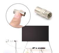 Connettori Aerei - Adattatore Del Connettore F, Tipo F Da Femmina A Coassiale, Adattatore Di Sistemi Video Audio Durevole Per Antenna, Radio E Televisione, Accoppiatore Coassiale Di Alta Qualità Per L