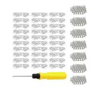 Connettori angolari per mobili, facili da usare, stabili e facili da usare, elementi di fissaggio per mobili in legno