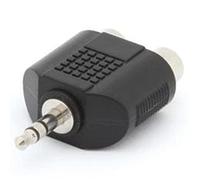 Connettori audio 610228 adattatore jack 3.5 mm stereo maschio a 2 V