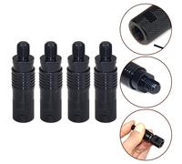 Connettori canna da pesca compatti e resistenti all'usura 4 pz adattatori a sgan