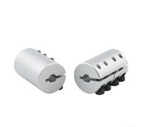 Connettori dell'albero della lega di alluminio di progettazione del passo verso il basso per l'ingegneria di precisione Compresi i tipi 6 35/10 & 12/15 (D25-L40-6.35-8)