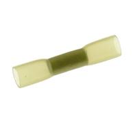 Connettori di impatto, 4,0 - 6,0 mm², con termoretraibile, 25 pezzi, giallo