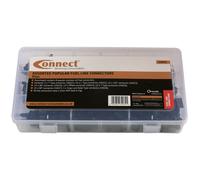 Connect Assortiti Tubo Carburante Dispersione Spento Connettori 85pc 34039