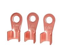 Connettori di terminazione circolare, Connettore terminale ad anello in rame OT, confezione da 10, 10a-80a, 1,5-16 mm2, foro for bullone(OT-50A)