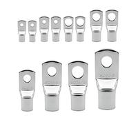 Connettori di terminazione circolare, Terminale a crimpare con anello in rame isolato serie SC, confezione da 100-2000 pezzi(Sc16-8 100pcs,1 Lot(100 PCS))