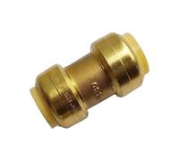 Connettori diritti in ottone raccordi idraulici da 2,5 cm a T di accoppiamento di collegamento per manutenzione Facile funzionamento manuale resistente connettori dritti