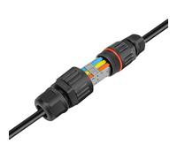 Connettori elettrici per esterni - Giunti per cavi resistenti alle intemperie, sigillati in silicone per carichi pesanti | Guaina per cavi, di connessione, kit di connessione sicura per c
