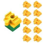 Connettori ferroviari in legno, collegamenti di transizione per legno naturale, Easy- Track Bridges | Componenti di montaggio versatili con design di sicurezza per bambini di età compresa tra 3 Plus