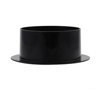 Connettori flangiati in ABS per sistemi di ventilazione a tubo diritto, materiale inodore (75 mm)