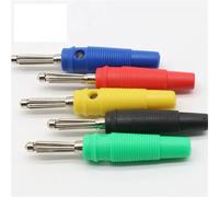 Connettori for altoparlanti audio a banana, morsetti for altoparlanti, jack a banana da 4 mm, 5 pezzi(Black 2pcs)