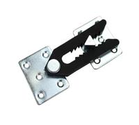 Connettori for divani in plastica e metallo | Sezioni for divano Connect da 4 pezzi multicolori 122mm X55mm