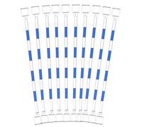 Connettori In Plastica per Coni Stradali - 10 Pezzi, Leggeri per Parcheggi, Banchine Di Carico, Cantieri E Controllo Della Folla