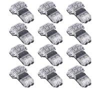 Connettori isolanti per cavi, 12 pezzi, connettori compatti per una gestione pulita ed efficiente dei cavi nel connettore dei progetti