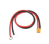 Connettori maschio e femmina con cavi Adattatore connettore cavo XT60 a O Ring Terminali con occhiello Cavo connettore Caricatore in filo di silicone 10AWG for il controllo remoto Batteria Lipo