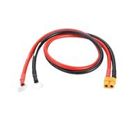 Connettori maschio e femmina con cavi XT60 Femmina/Maschio a M8 O Ring Occhiello Terminale Spina Cavo Connettore 10AWG Caricatore Cavo di alimentazione laterale