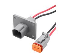Connettori maschio femmina a 2 pin DT04-2P-L012 Spina fissa for cablaggio impermeabile(2p male female,1 S)