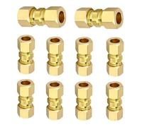 Connettori olio freno 10 pezzi - di fuga, accoppiatori in acciaio | per tubi freno da 3/16 pollici in , kit adattatore linea idraulica universale, set