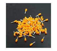 Connettori per cavi, 100 pezzi/confezione E0508-E2508 Terminale for connettori a crimpare con ghiere isolate