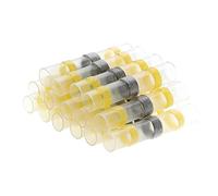 Connettori per cavi con sigillo a saldatura, Kit di terminali for connettori termorestringenti con guarnizione di saldatura multicolore 5/10/30/50 pezzi(13,30pcs)