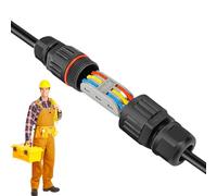 Connettori per cavi esterni - Giunti per cavi elettrici impermeabili, sigillanti in silicone sicuri | Manicotto per cavo, di connessione, connettore durevole della linea di alimentazione