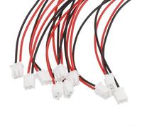 Connettori per cavi JST XH2,54 mm 24AWG, 10 set di 20 cm di lunghezza, include coppie maschio e femmina a 2 pin a 3 pin 4 pin maschio e femmina per la costruzione di circuiti (2p)