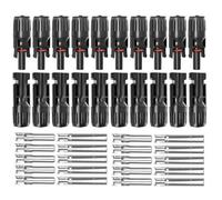 Connettori per pannelli ,Terminali maschio e femmina per cablaggio,Adattatore per pannelli | per campeggio nautico cottage agricoltura casa camper aria commerciale generatore