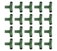 Connettori per serre, 20 clip di supporto per telaio da 11 mm, resistenti, raccordi per montaggio struttura tenda da giardinaggio (A)