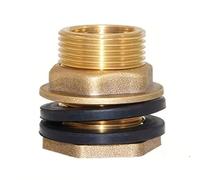 Connettori per tubi da giardino in ottone raccordi per serbatoi d'acqua Sistemi di irrigazione da giardino 3 aggiornamenti standard per opzione per serbatoi d'acqua Adattatore in ottone massiccio