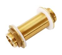 Connettori per tubi in ottone da 3/4 di pollice per serbatoi d'acqua maschio a filettatura completa connettori per giunti per tubi in ottone di ricambio