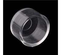 Connettori per tubi trasparenti 5 pezzi Tappi terminali for giunti for acquario, ID 20-32 mm Tubo acrilico trasparente, Tappo terminale in vetro organico PMMA(20mm)