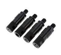 Connettori Pesca 611cm Lega Alluminio Nero Nuovi Durevoli
