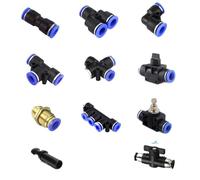 Connettori PU PY PE PV PK PM 4mm 6mm 8mm 10mm 12mm(PK,OD 14mm)