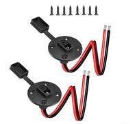 Connettori rapidi 2PCS dell'incavo di potere di SAE messo per il supporto del pannello solare con 8 viti