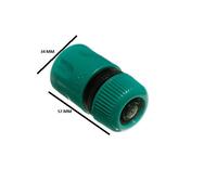 Connettori Rapidi A Scatto Per Tubo Da Giardino E Tappi Confezione Da 10