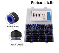 Connettori rapidi facilmente installabili confezione da 50 per macchinari automa