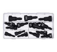 Connect Assortiti Dritto Tubo Carburante Connettori Rapidi 15pc 34031