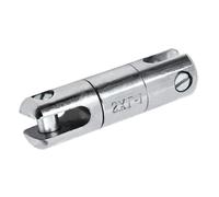 Connettori rotanti per tiratura cavi con perno sostituibile, operazioni fluide in sollevamento industriale e progetti domestici, anti grovigli, rotanti per funi metalliche