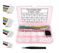 Connettori SH 1.0 e cavi in silicone precrimpati compatibili con JST SH 1.0mm per controller di volo Drone FPV SpeedyBee F405 Holybro Kakute H7 F7 T-Motor Velox F7