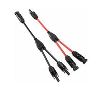 Connettori solari per un'integrazione perfetta del pannello, connettore a Y per una maggiore generazione di energia, plug and play per una