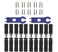Connettori Solari PV Solar Stecker Set 2,5 mm² - 6 mm² 10 Coppie