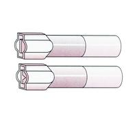 CONNETTORI TERMINALE SCORREVOLE, ROSSO