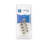 Connettori terminali PC5 (6 mm) - 2 pezzi in blister trasparente, che garantiscono un collegamento affidabile e sicuro per i tuoi progetti elettrici. Migliora la tua installazione!