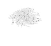 Connettori termorestringenti per cavi, Kit connettori a saldare di testa termorestringenti Impermeabile marino multicolore 10/30/50/100 PZ(White,100PCS)
